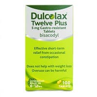 Dulcolax Twelve Plus (100 tablets)